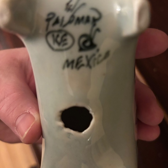 3 Vintage Ken Edwards El Palomar Tonalá Mexico Pottery pcs. Turtle, Cat & Duck. - Picture 6 of 13